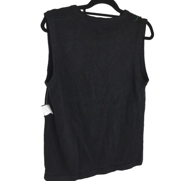 Vintage Kim Rogers Sweater Vest Cardinals Sequins Holiday Size Medium New - Picture 6 of 9